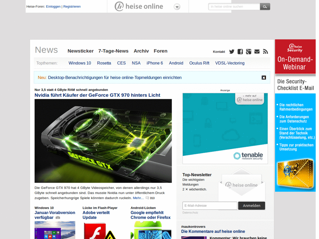 Center Me - Heise Online
