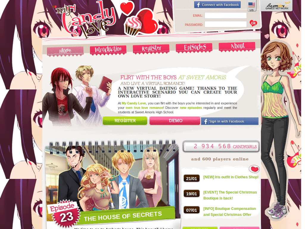 Azusa theme for muur