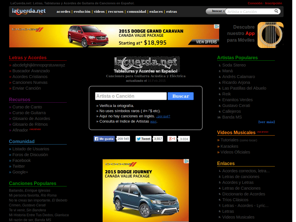 LaCuerda.net black