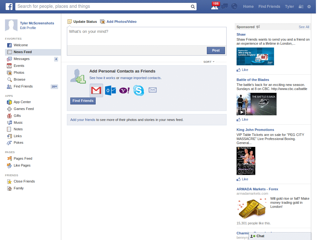 PrivateSniper's Style :: FaceBook v1.8