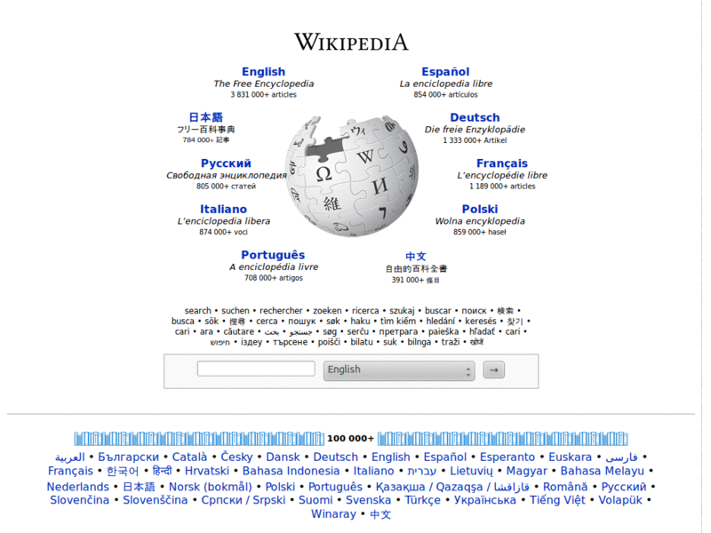 Wikipedia - Clean and Professional (800 x 600)