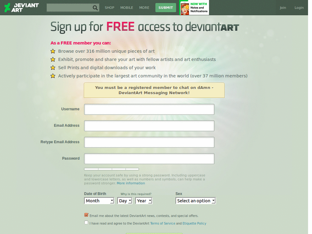 Chat - Off Site Links