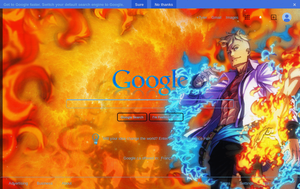 Theme Goolge One Piece By Minh Cường