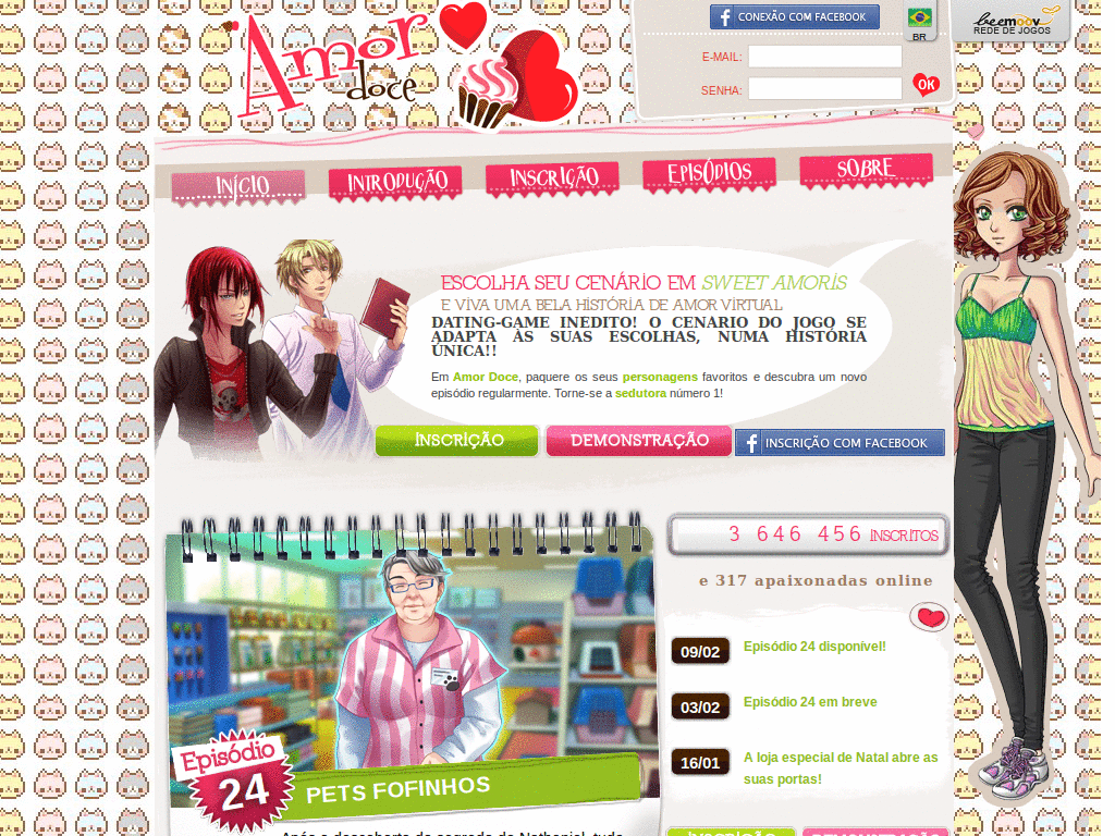 Theme Amor Doce - Neko