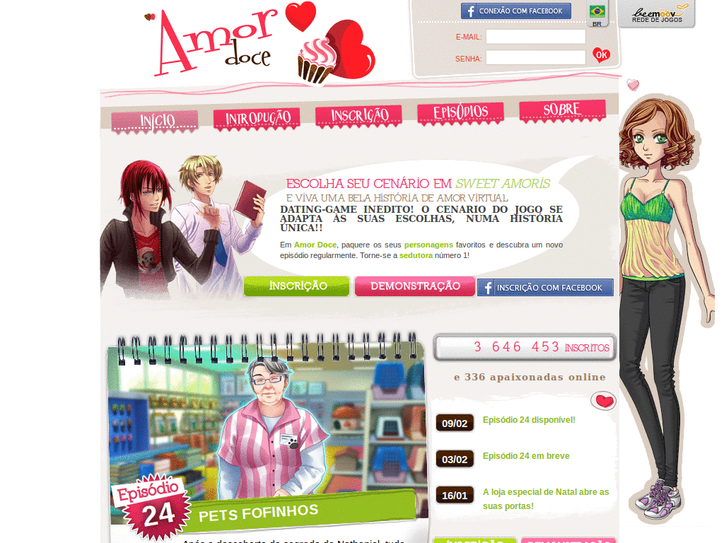 Theme Amor Doce - Gatito