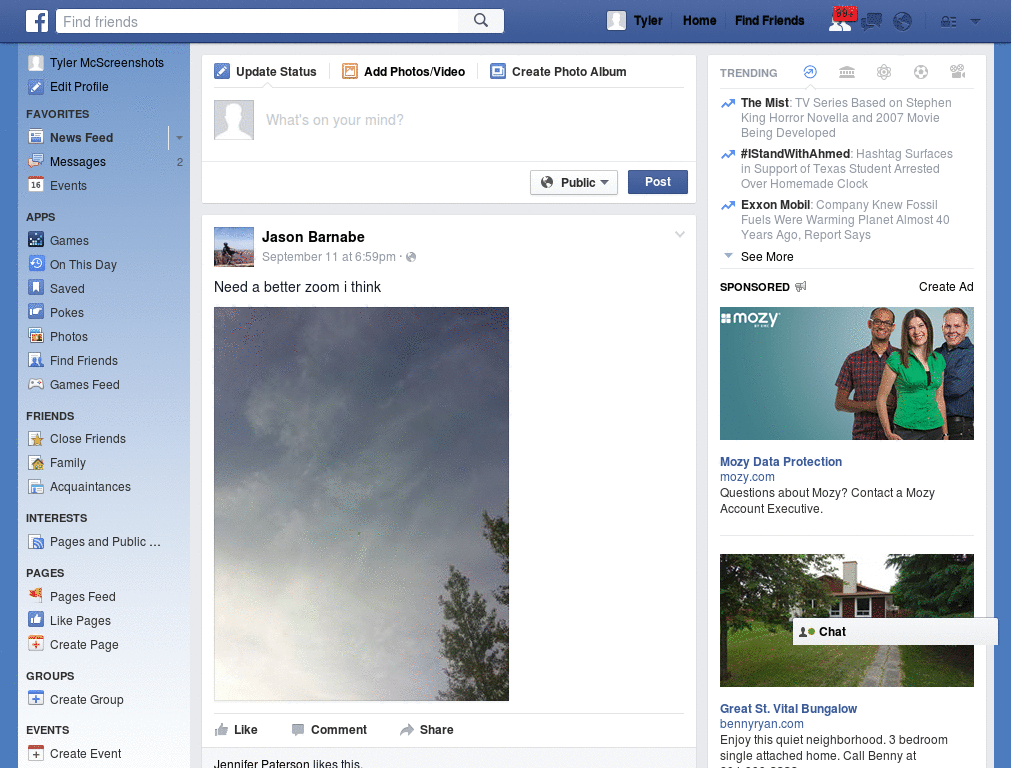 Facebook - Blue ( by Templah.com )