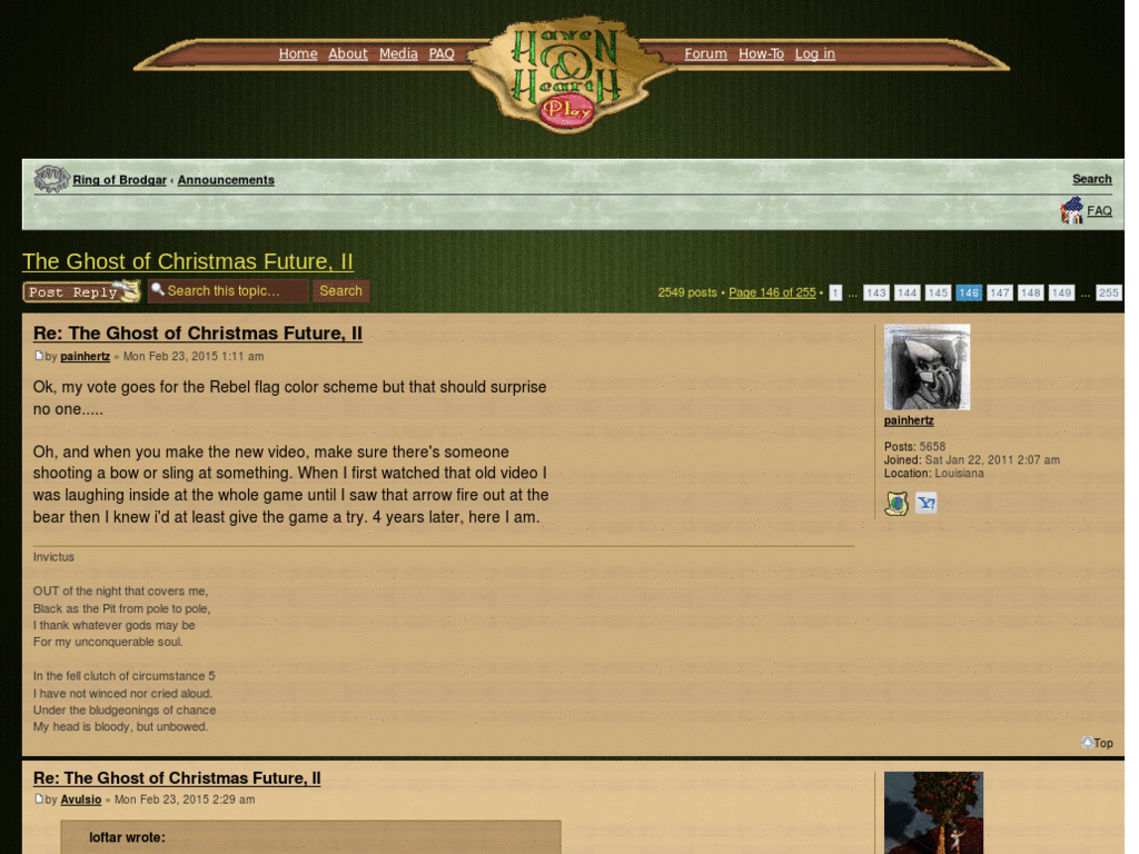 HnH Forums
