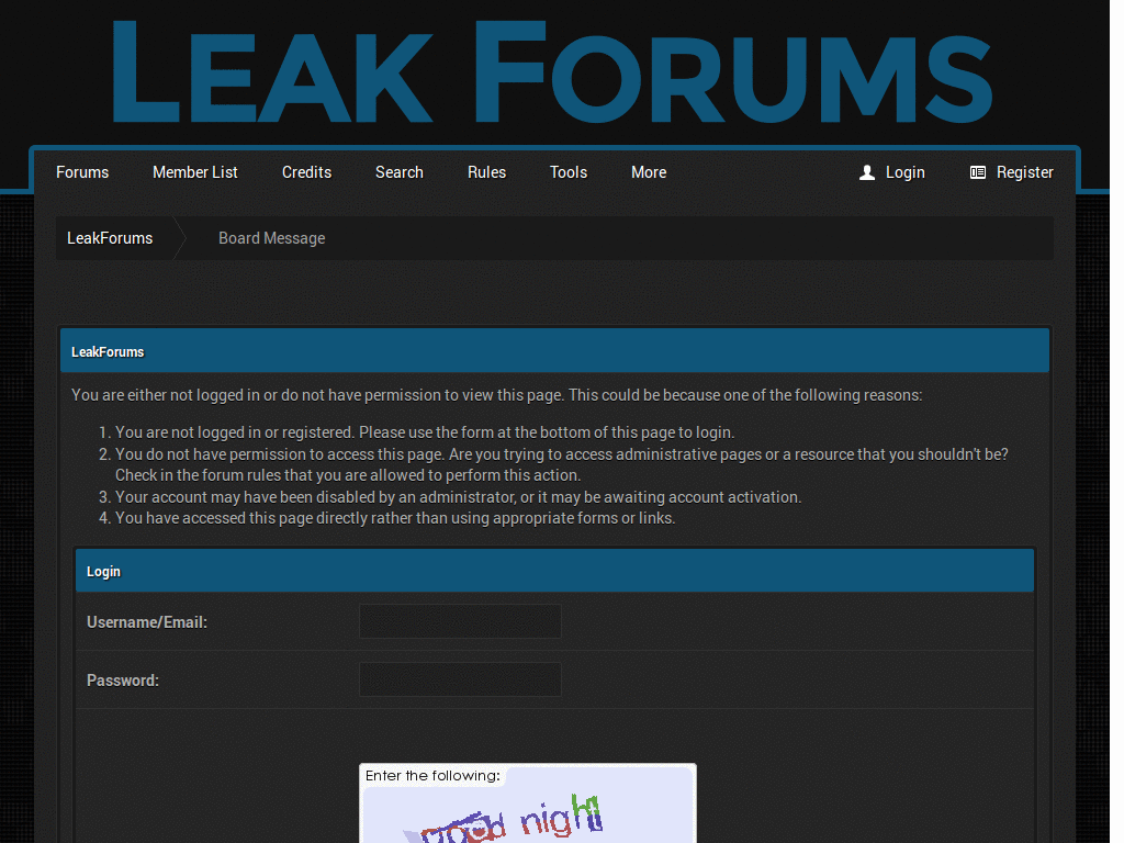 LeakForums Prefix Suffix