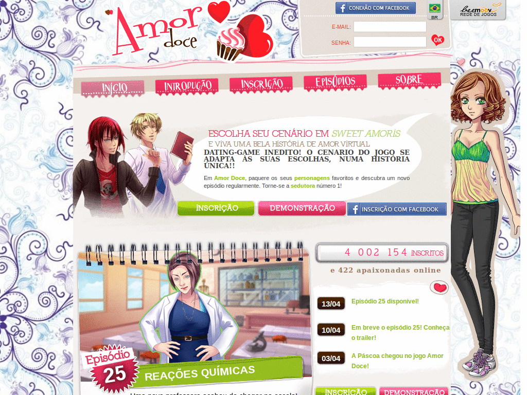 tema amor doce- enrolados