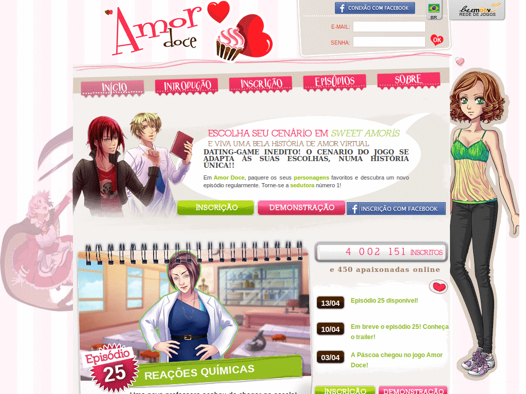 Amor Doce first style