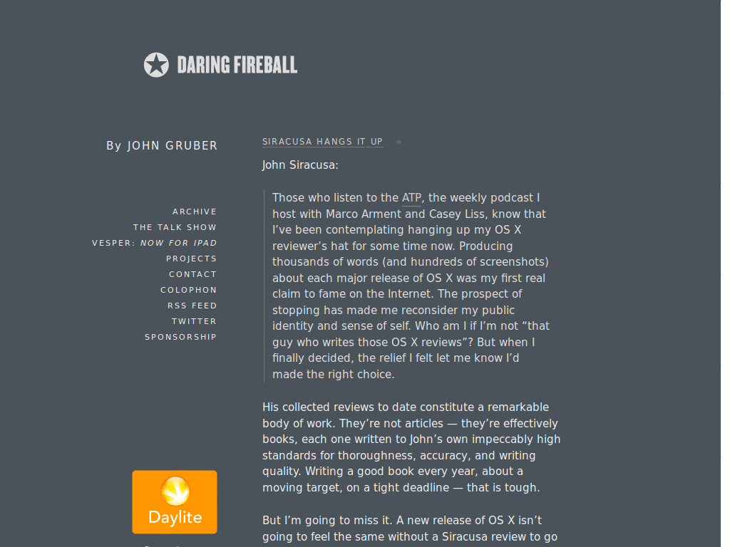daringfireball font-size increase