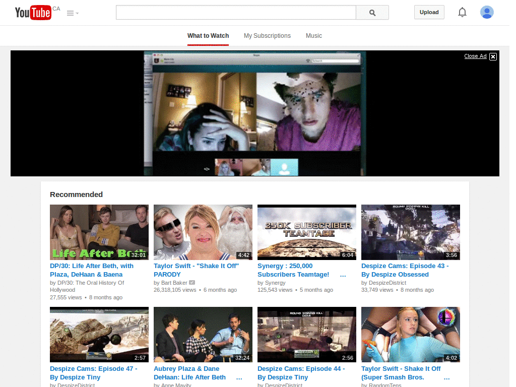Youtube Dark Theme