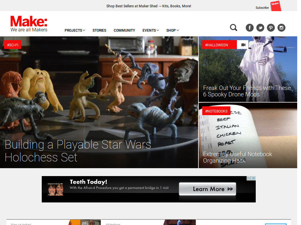 makezine.com: just the articles
