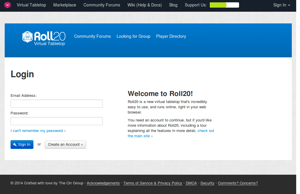 Paranoia style for Roll 20