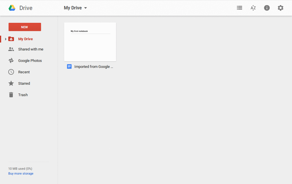 Remove Drive search bar