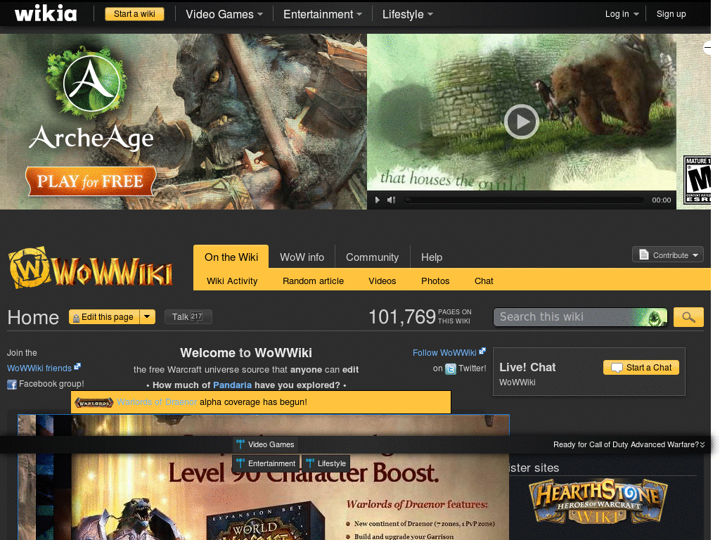 PrivateSniper's Style :: WoWWiki v1.2