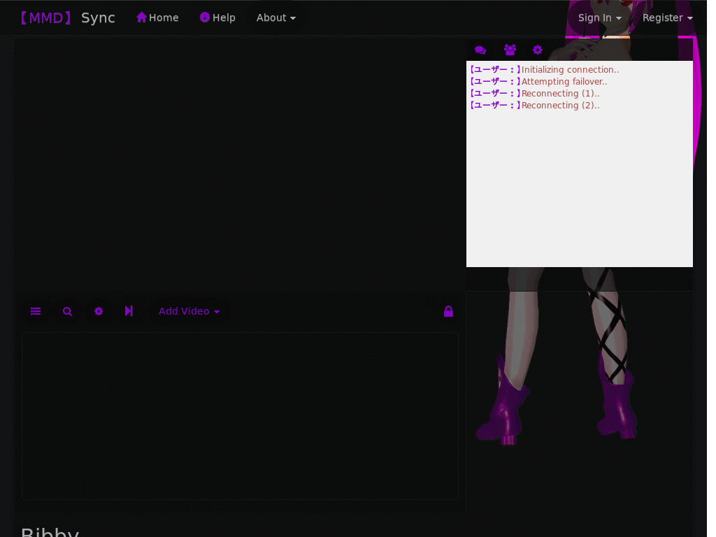 【MMD】 Sync Theme v.1.0