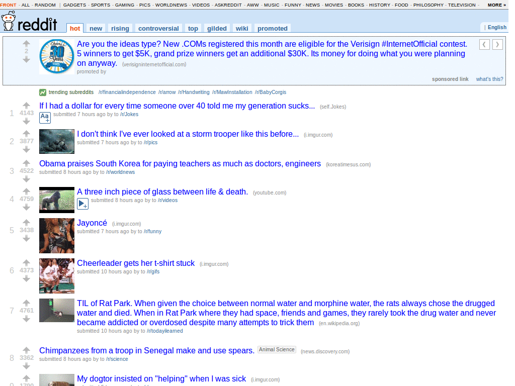 Reddit No Social