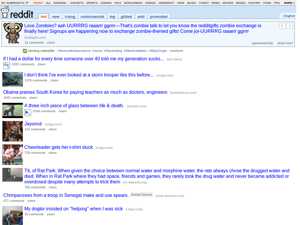 Reddit Newspaper