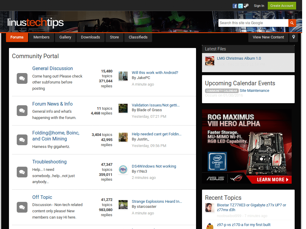 LTT New Dark Theme hotfix