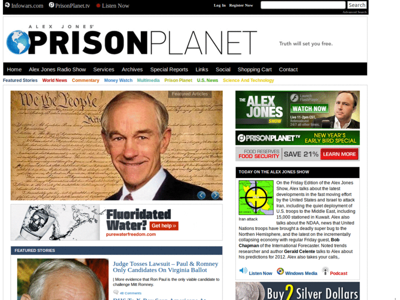 PrisonPlanet Clean-up v.2 - Hide Comments