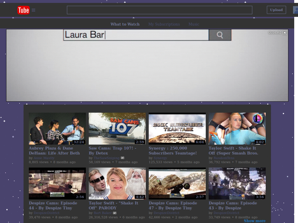 youtube purp and grey