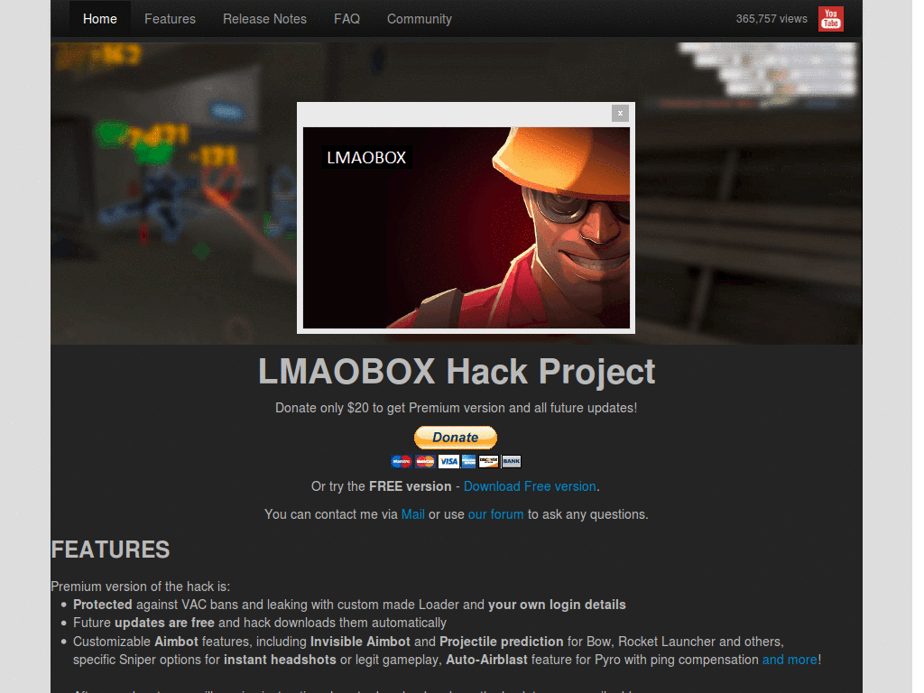LMAOBOX Dark Theme