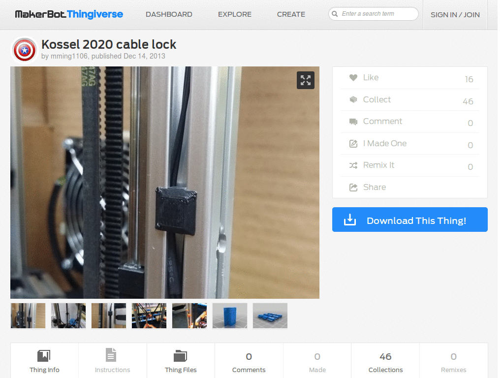 Thingiverse SuckLess