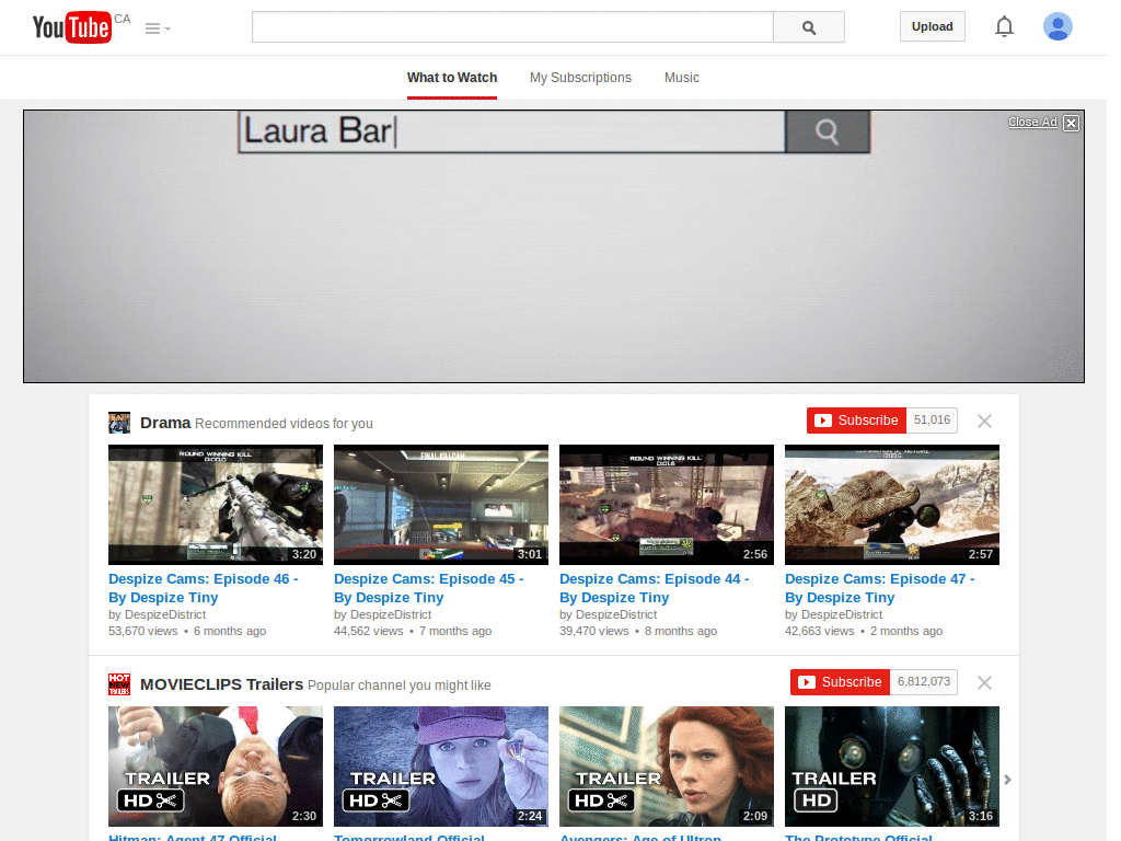 YouTube - No Comments & Discussions