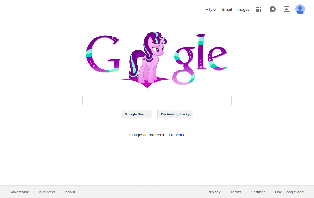 Starlight Glimmer Google Logo