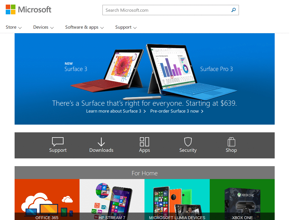 Microsoft.com firefox color settings bg fix