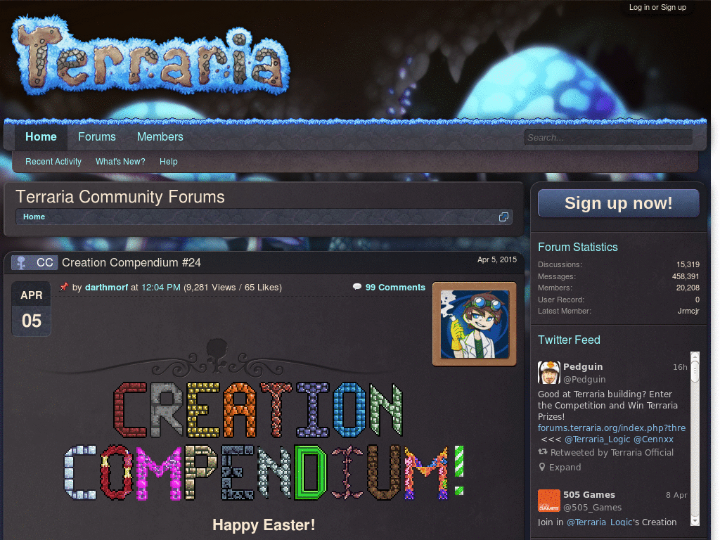 Scrolling background