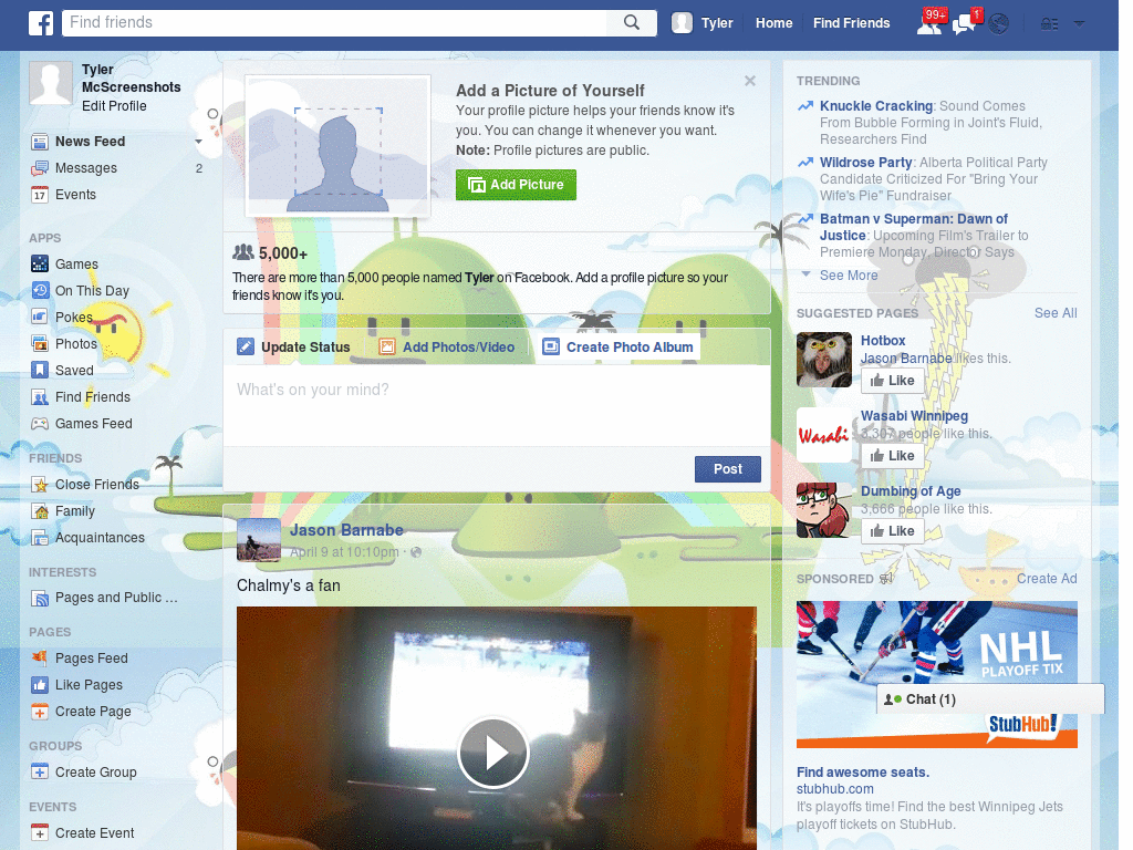 Wallpapers para Facebook - Arcoiris - 27