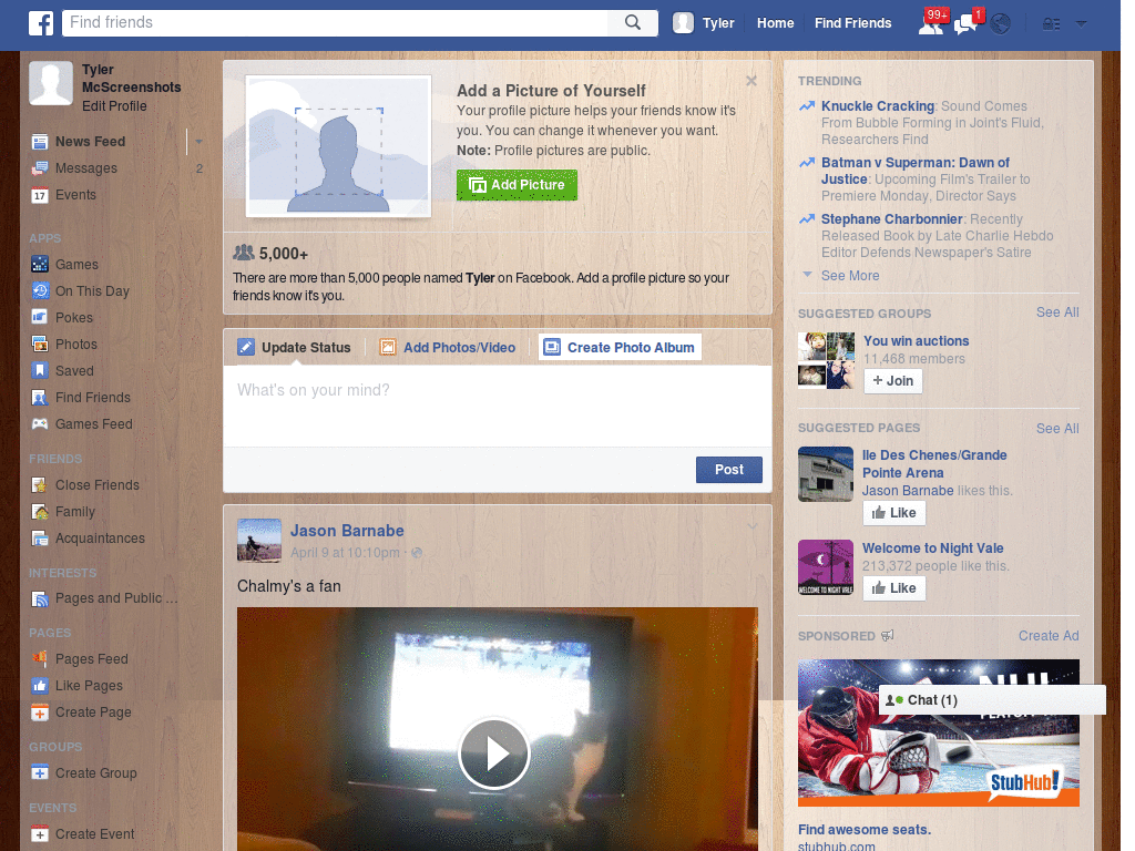Wallpapers para Facebook - Madera - 24