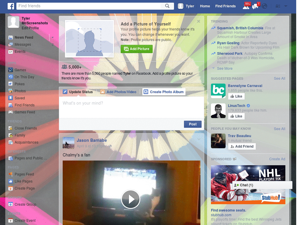 Wallpapers para Facebook - Lapices - 82