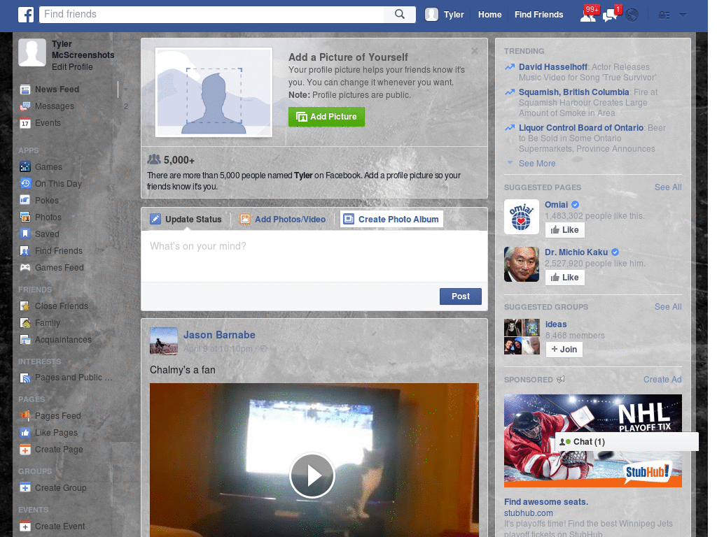 Wallpapers para Facebook - Pared - 15