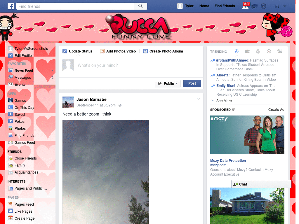 Facebook - Pucca ( by Templah.com )