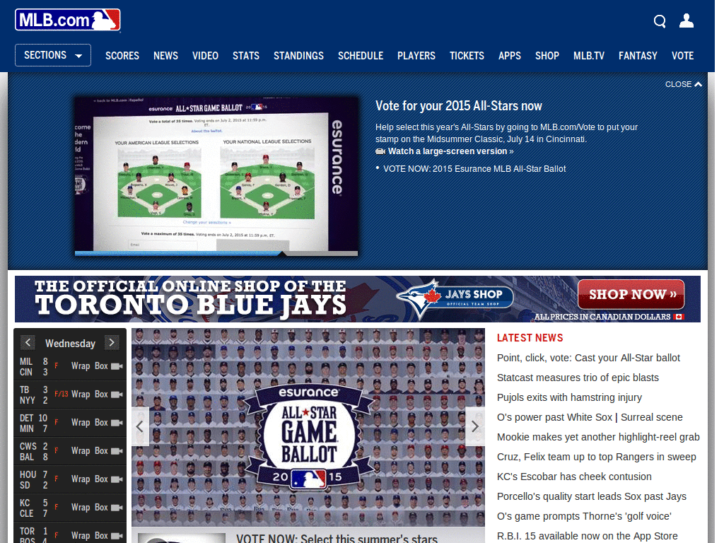 mlb expand