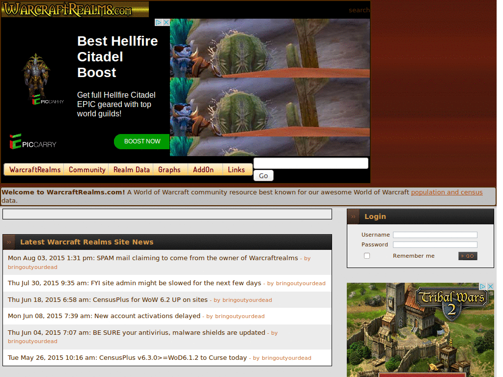 PrivateSniper's Style :: Warcraft Realms