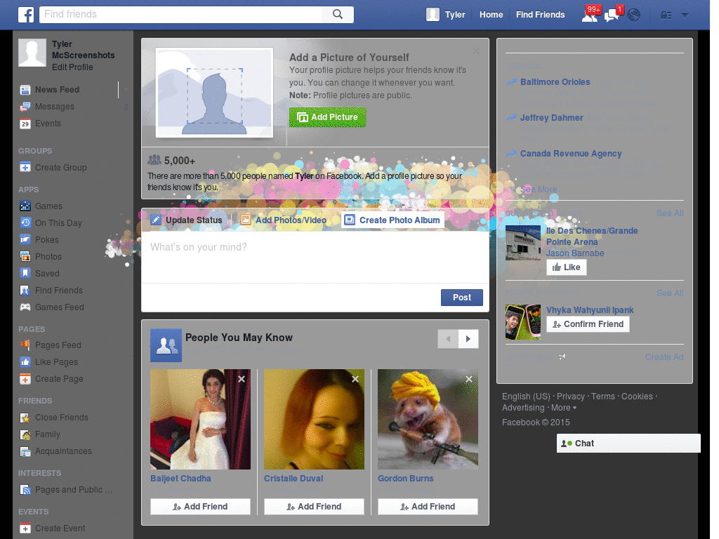 Wallpapers para Facebook - Burbujas - 90