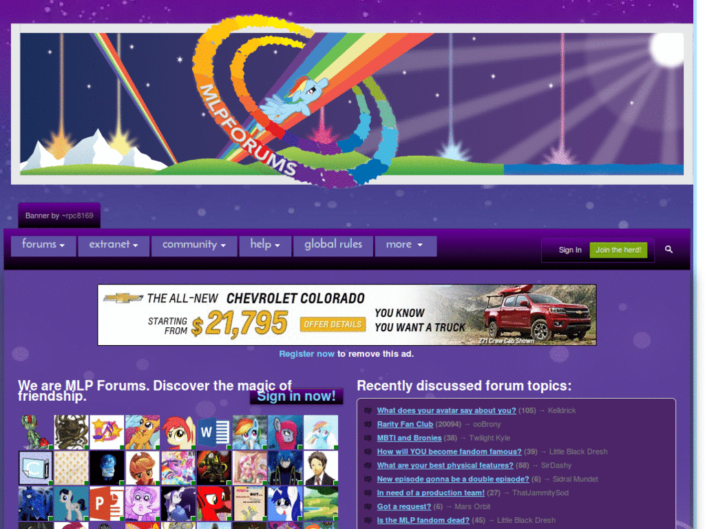 MLP Forums Purple