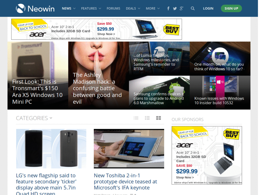 Neowin Finity "Mod"