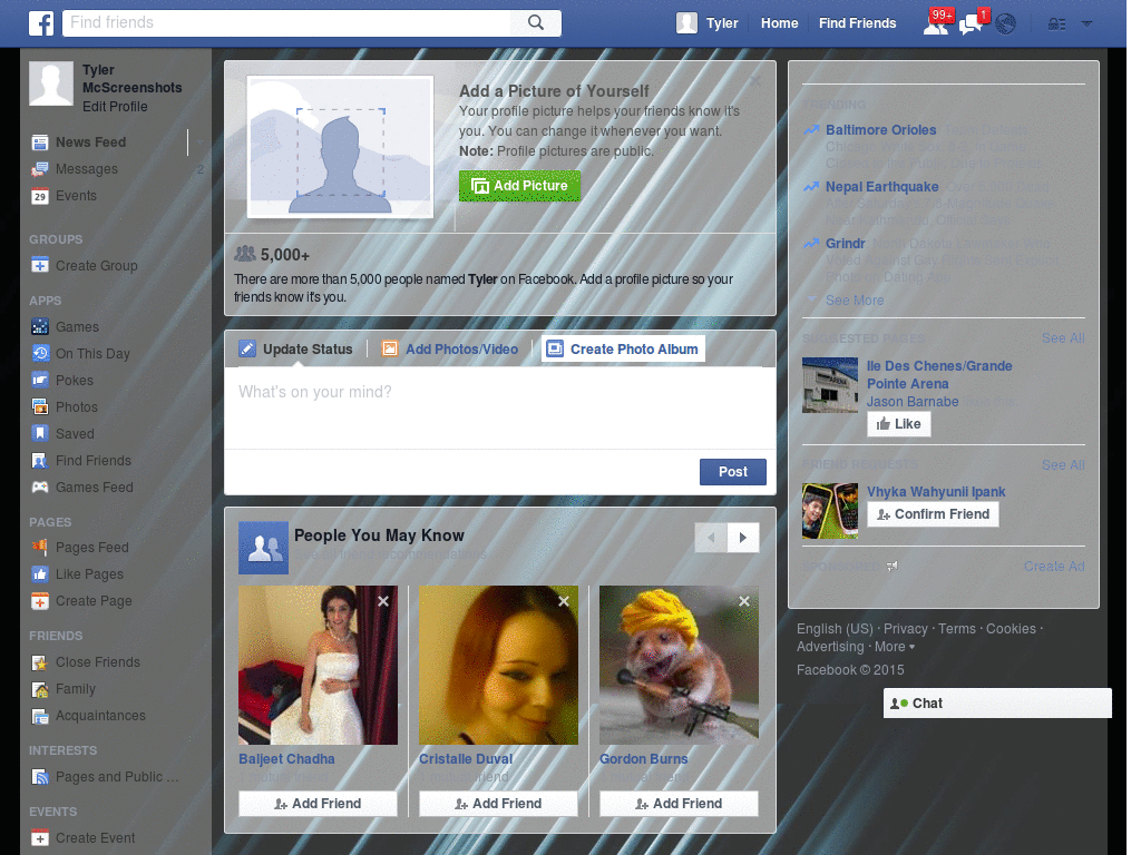 Wallpapers para Facebook - lineas - 32