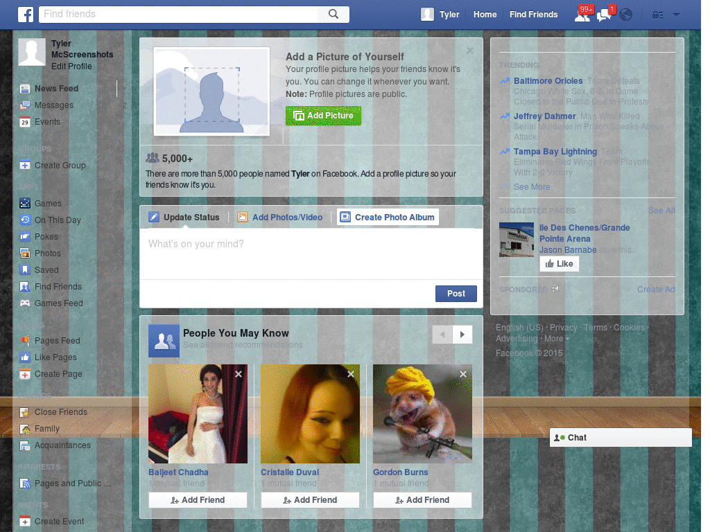 Wallpapers para Facebook - Lineas decoracion - 94