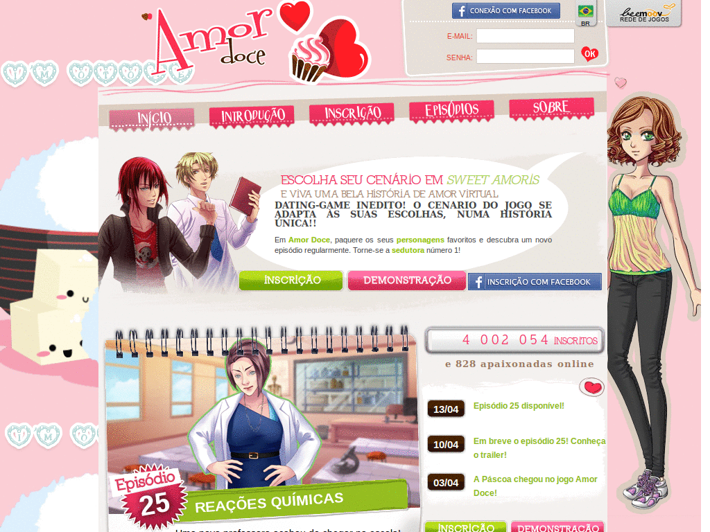 Tema Amor doce - Animes Shoujos (NEW)