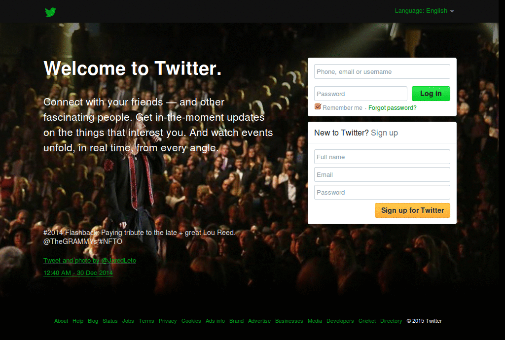 Dark Green Twitter