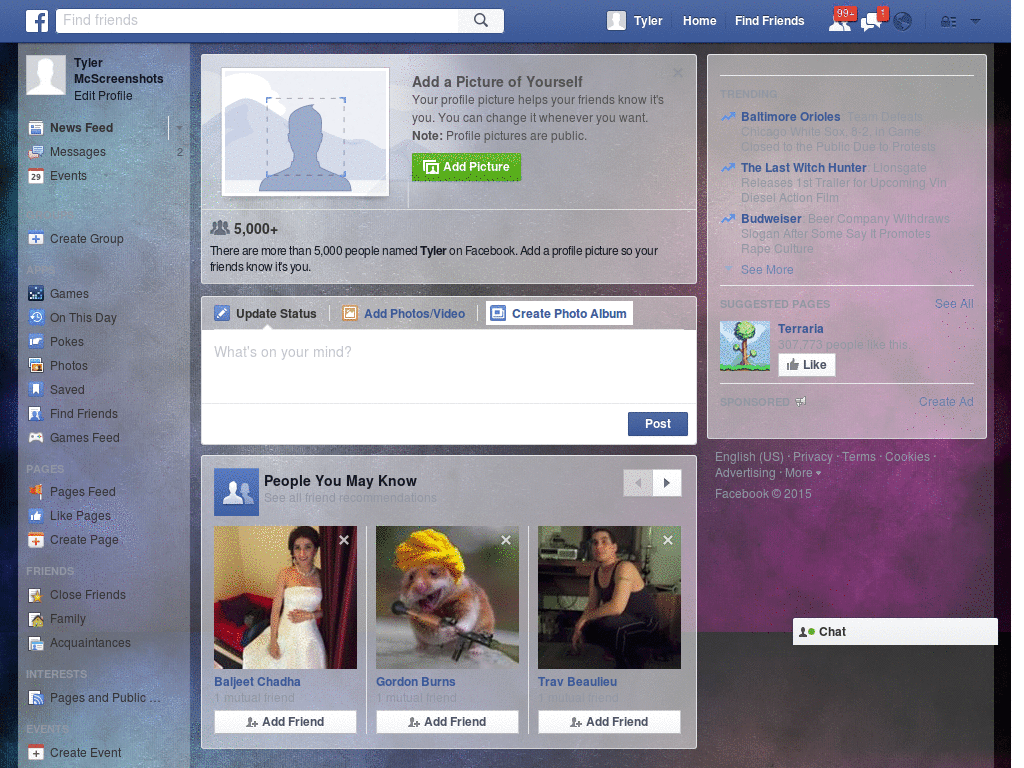Wallpapers para Facebook - Textura color - 31