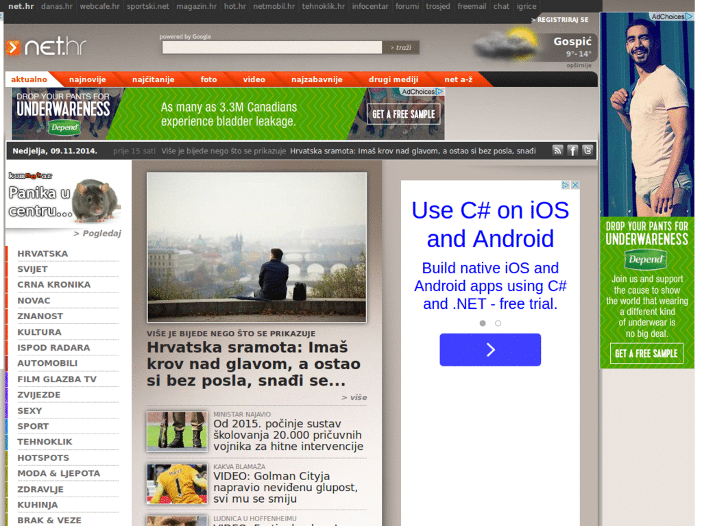 net.hr readability enhancements, adblocking