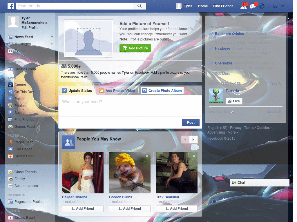 Wallpapers para Facebook - 3D Nature - 46