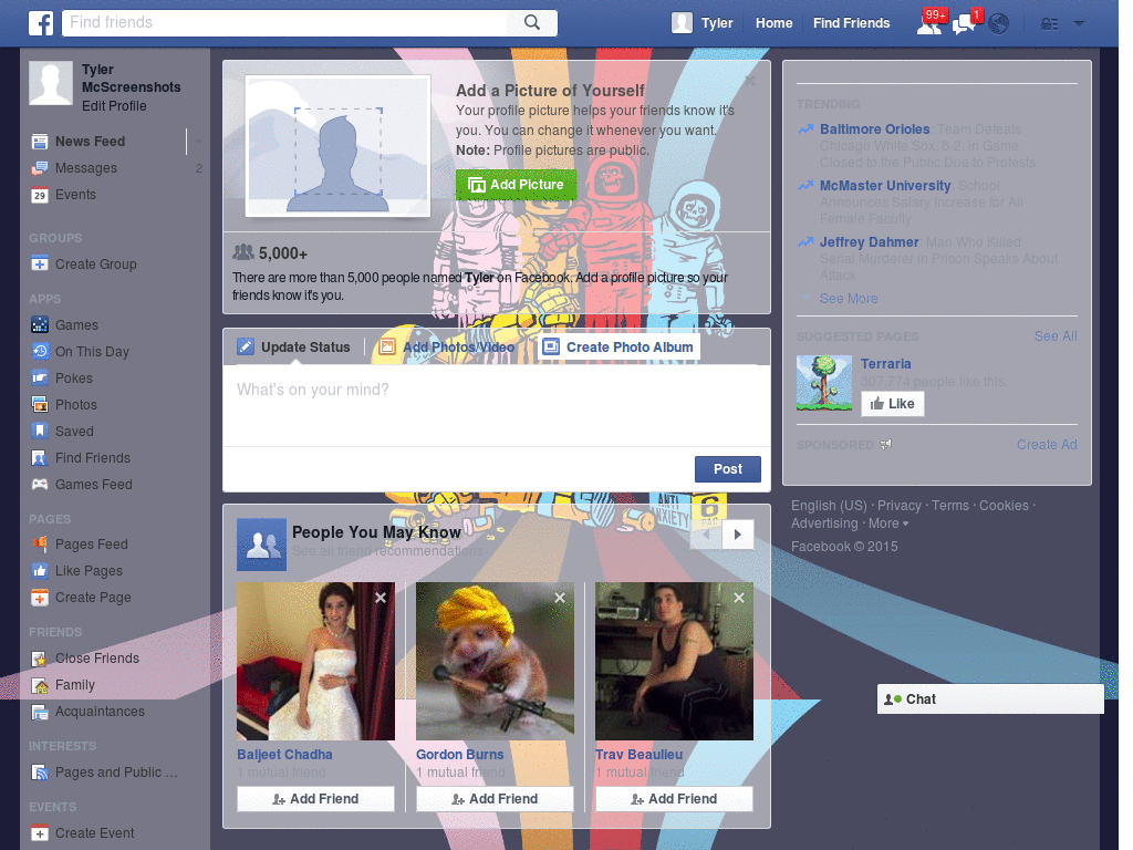 Wallpapers para Facebook - Astronauta - 50